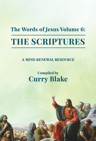 The Words of Jesus Volume 6 : The Scriptures (Booklet)