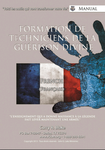 Divine Healing Technician Training Manual- French (PDF Download)