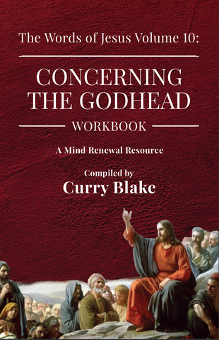The Words of Jesus Volume 10: Concerning The GodHead- Workbook (PDF Download)