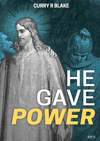 He Gave Power by Curry Blake (Physical MP3 Disc)