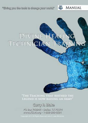Divine Healing Technician Training Manual (English) (PDF Download)