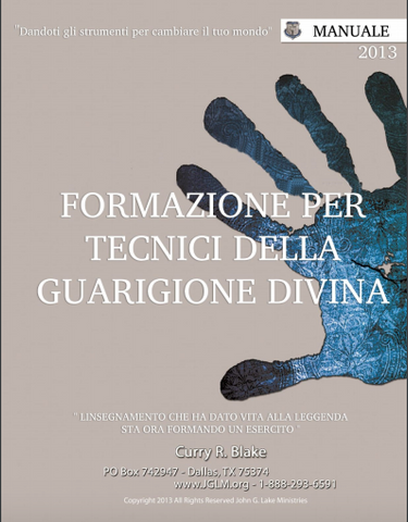 Divine Healing Technician Training Manual (Italian PDF Download)
