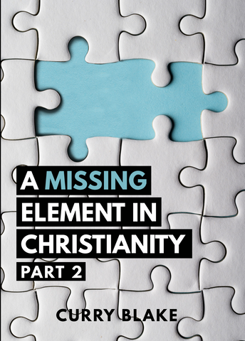A Missing Element In Christianity: Part 2 (Physical MP3 Disc)