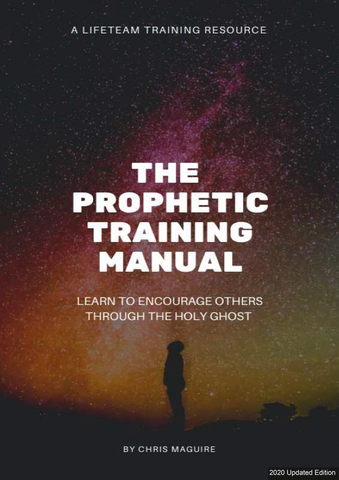 The Prophetic Training Manual By Chris Maguire (Physical Manual)