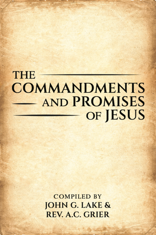 The Commandments and Promises of Jesus (PDF Download)