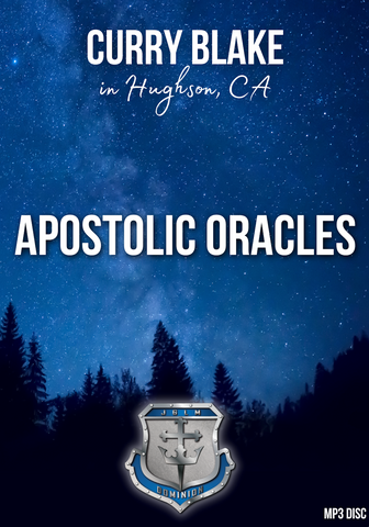 Apostolic Oracles (Physical MP3 Disc)