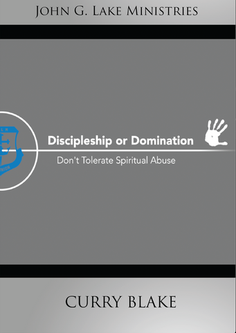 Discipleship Or Domination: Don't Tolerate Spiritual Abuse (Physical DVD & MP3 Disc's)